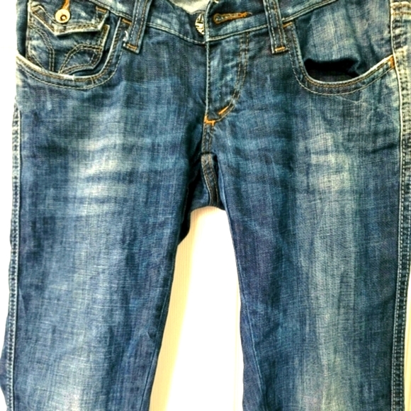 Miss Sixty Style Shock Women's Distressed Denim Jeans Size 27 - Picture 4 of 16